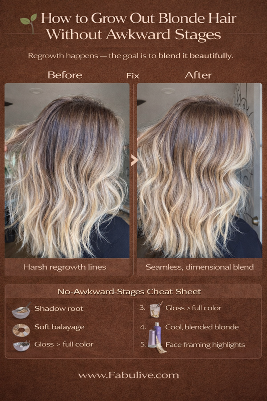 How to Grow Out Blonde Hair Color Without Awkward Stages