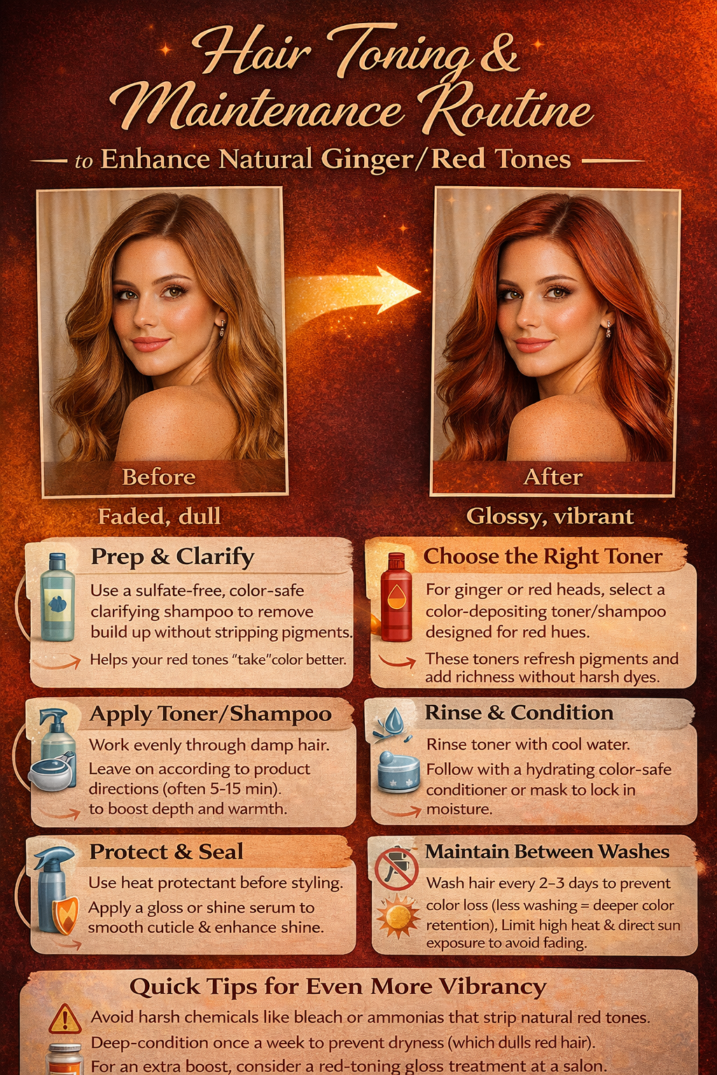Natural Ginger Hair: How to Enhance & Maintain Your Vibrant Red Tones