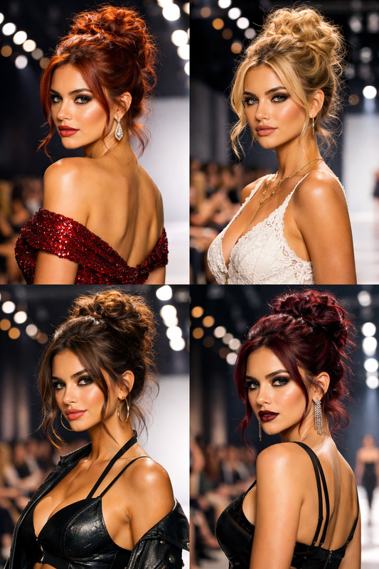 How to Create the Perfect Messy Bun with Hair Extensions