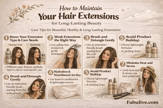 How to Maintain Your Hair Extensions for Long-Lasting Beauty