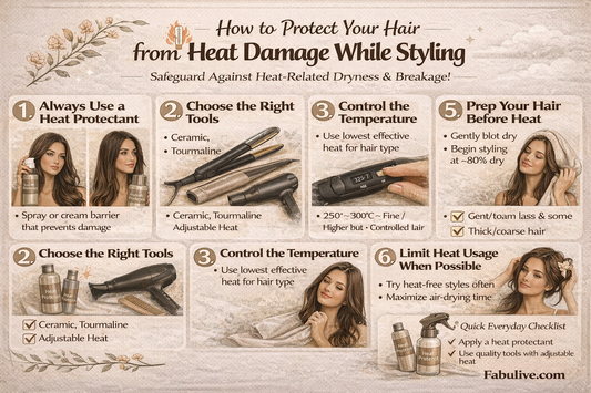 How to Protect Your Hair from Heat Damage While Styling