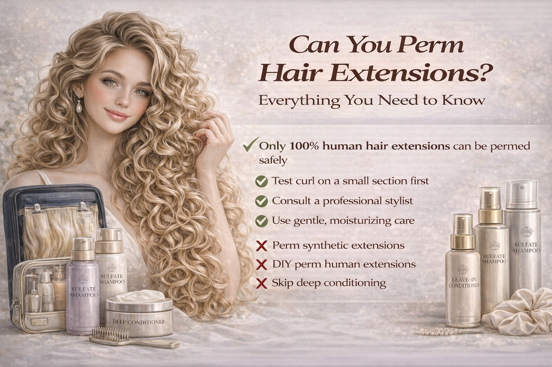 Can You Perm Hair Extensions? Everything You Need to Know