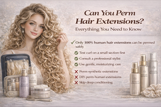 Can You Perm Hair Extensions? Everything You Need to Know