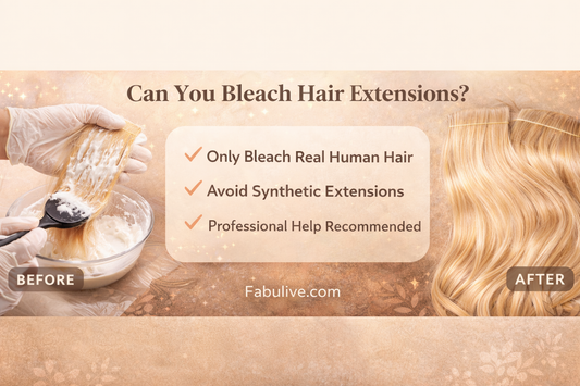 Can You Bleach Hair Extensions? What You Need to Know