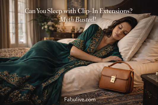 Can You Sleep with Clip-In Extensions? Myth Busted!