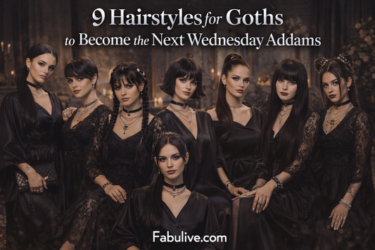 9 Hairstyles for Goths to Become the Next Wednesday Addams