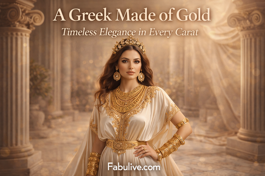 A Greek Made of Gold: Timeless Elegance in Every Carat