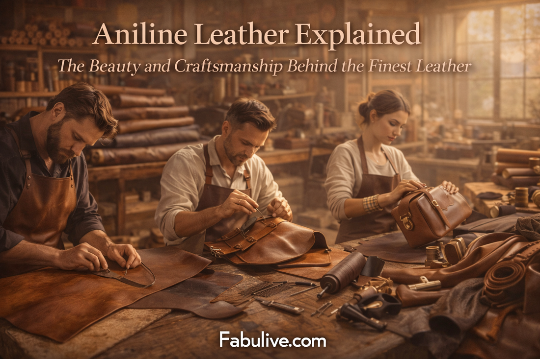 Aniline Leather Explained: The Beauty and Craftsmanship Behind the Finest Leather