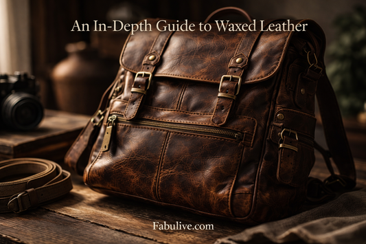 An In-Depth Guide to Waxed Leather: Understanding Its Features and Benefits