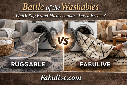 Battle of the Washables: Which Rug Brand Makes Laundry Day a Breeze—Ruggable or Fabulive