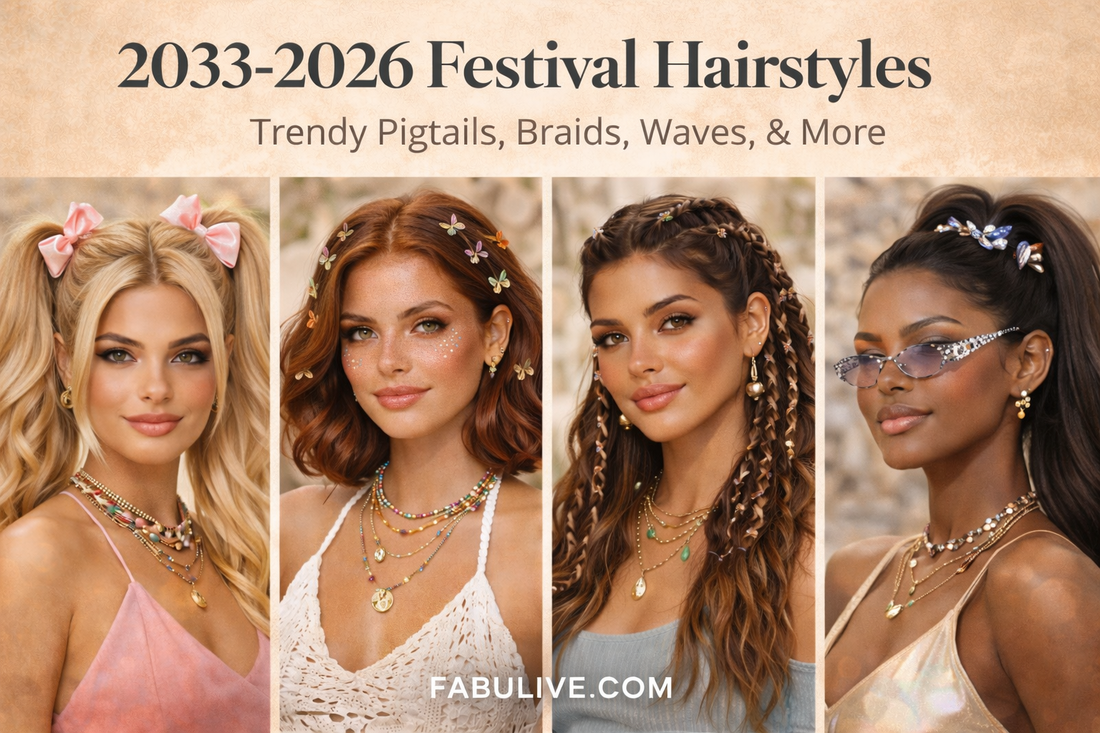 2023 to 2026 Festival Hairstyles and Transformations