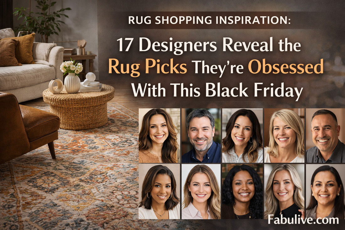 17 Designers Reveal the Rug Picks They’re Obsessed with This Black Friday