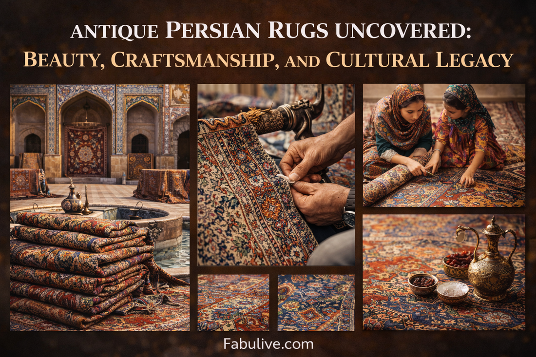Antique Persian Rugs Uncovered: Beauty, Craftsmanship, and Cultural Legacy