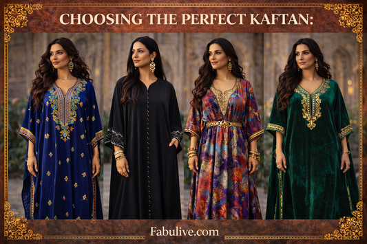 Choosing the Perfect Kaftan — Style Starts with Fabric, Fit, and Feel