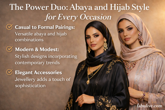 The Power Duo: Abaya and Hijab Style for Every Occasion