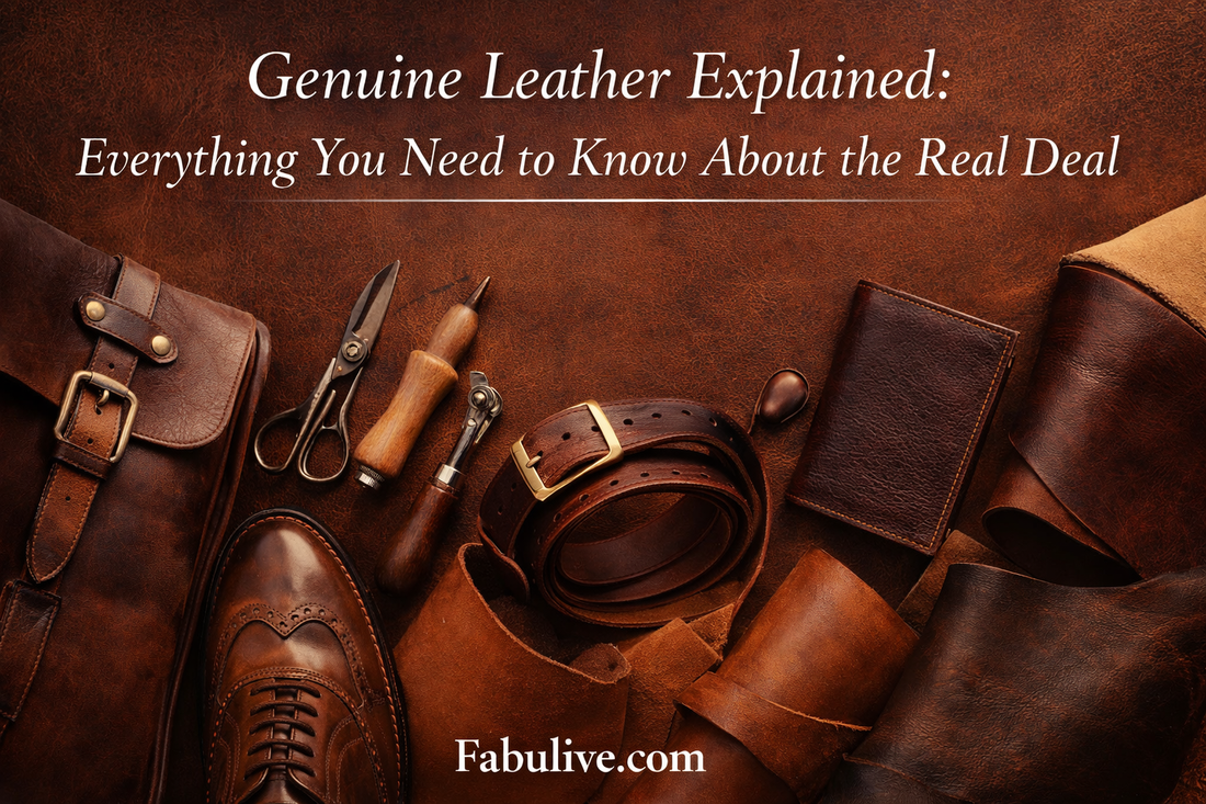 Genuine Leather Explained: Everything You Need to Know About the Real Deal