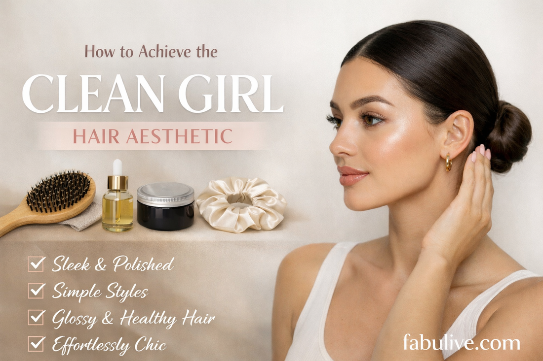 How to Achieve the “Clean Girl” Aesthetic with Your Hair