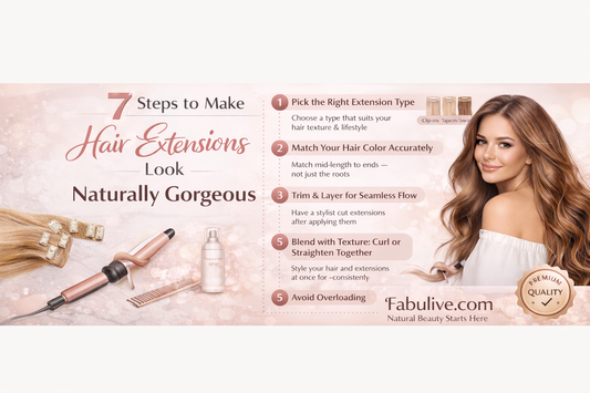 How to Achieve Natural-Looking Hair Extensions – Tips & Tricks