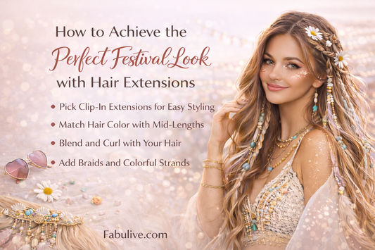 How to Achieve the Perfect Festival Look with Hair Extensions