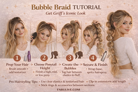 Bubble Braid Tutorial: Get Griff’s Iconic Look