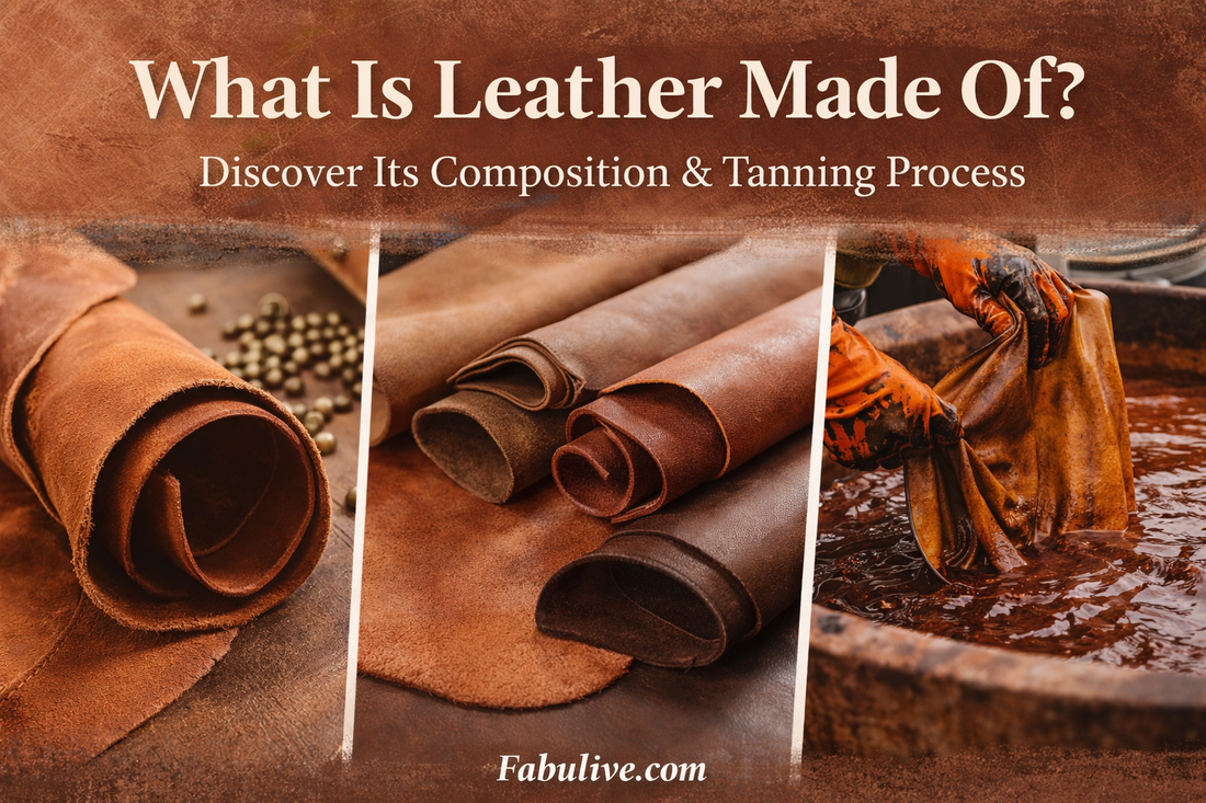 Composition of Leather: What It's Made From