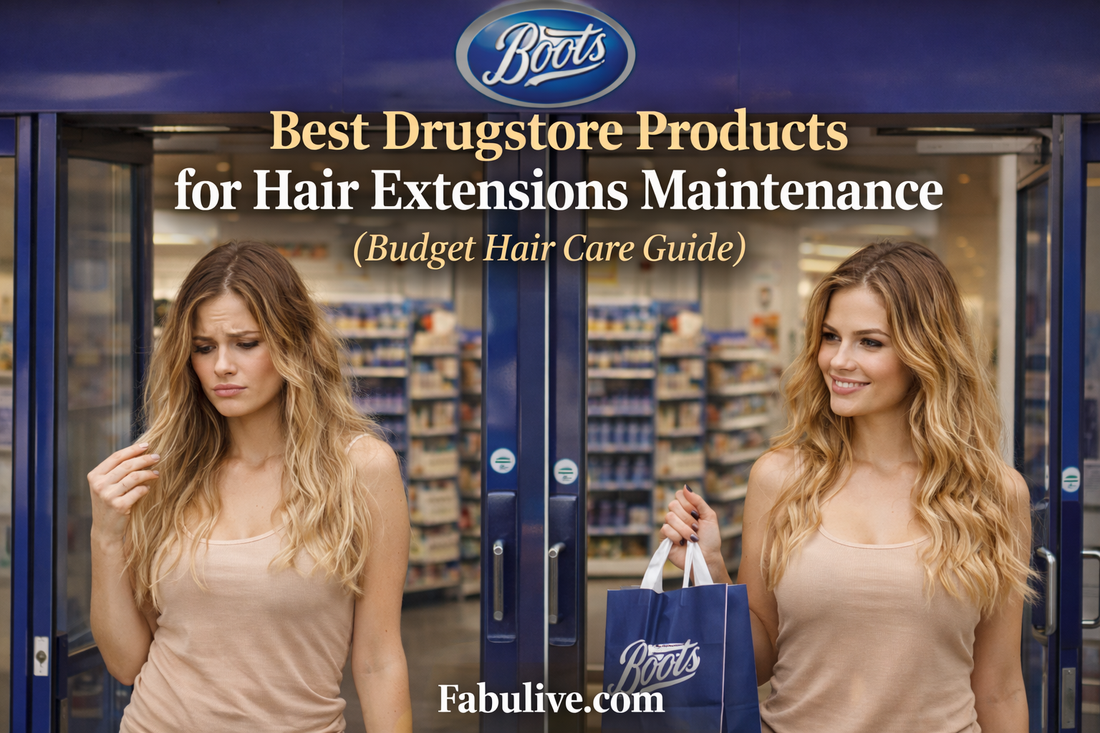 The Best Drugstore Products for Hair Extensions Maintenance