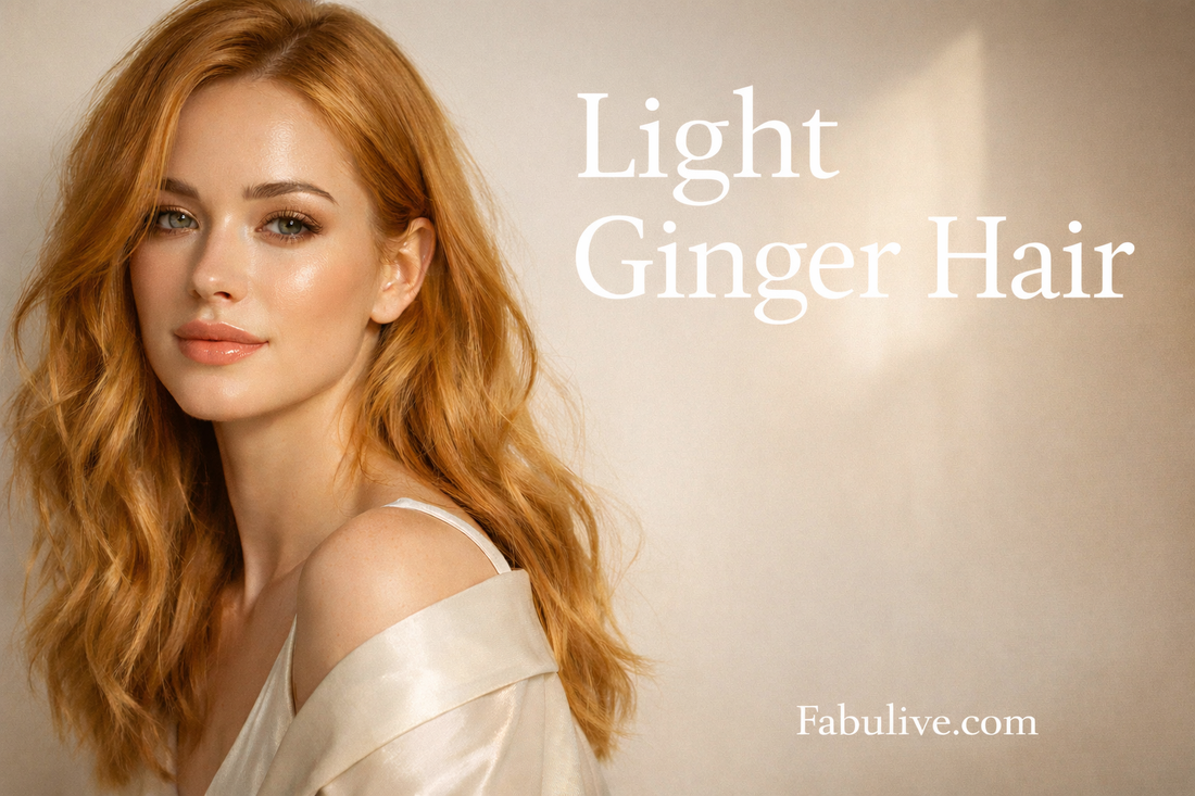 Light Ginger Hair: A Soft & Natural Redhead Shade for Any Season