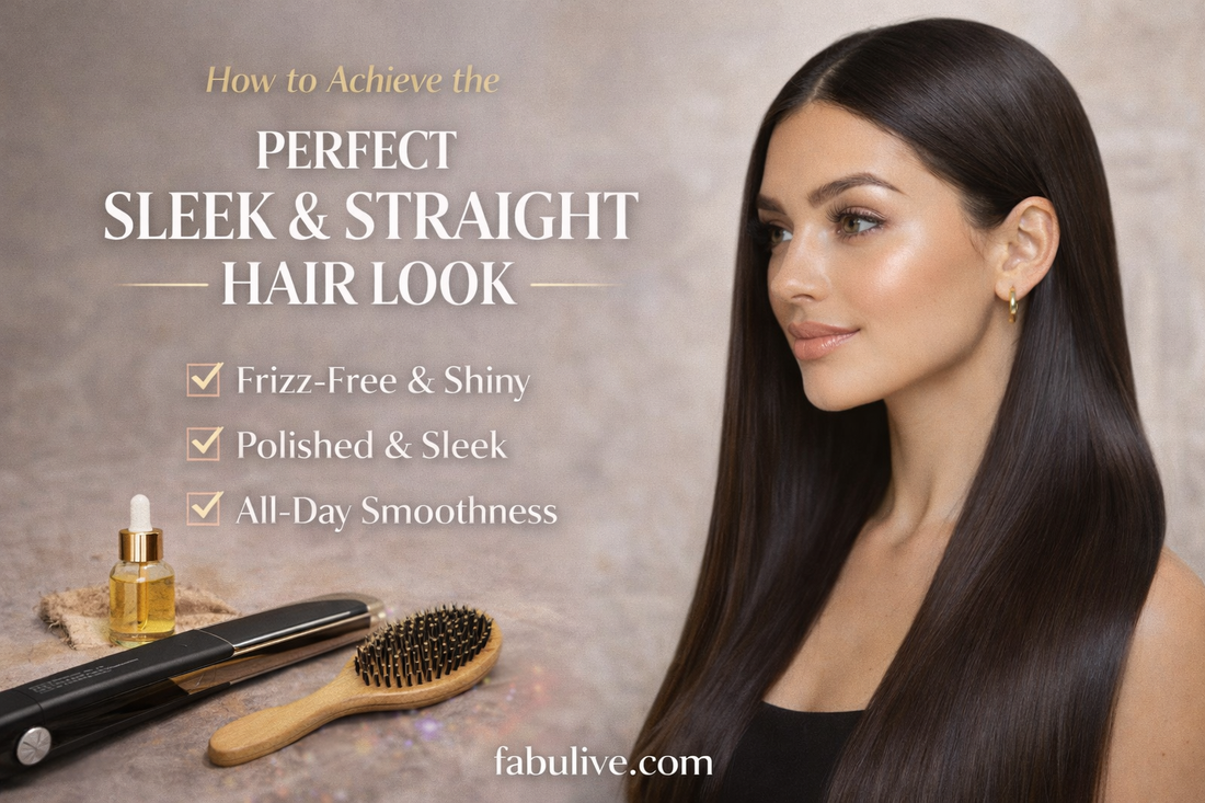 How to Achieve the Perfect Sleek and Straight Hair Look