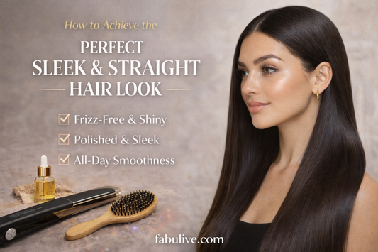How to Achieve the Perfect Sleek and Straight Hair Look