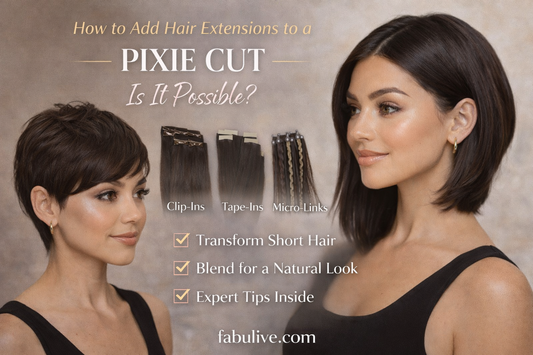 How to Add Hair Extensions to a Pixie Cut – Is It Possible?