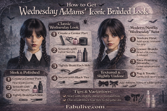 How to Get Wednesday Addams’ Iconic Braided Look