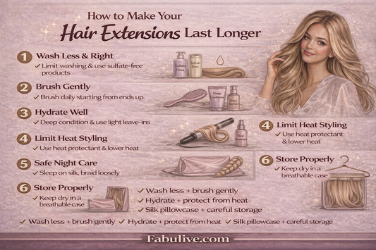 How to Make Your Hair Extensions Last Longer