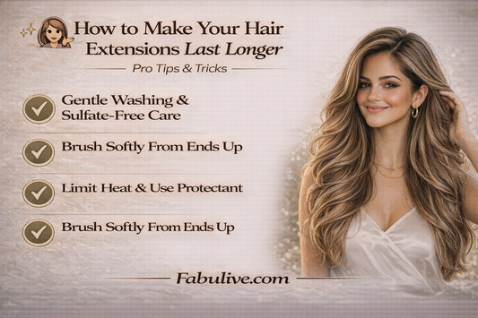 How to Make Your Hair Extensions Last Longer – Pro Tips