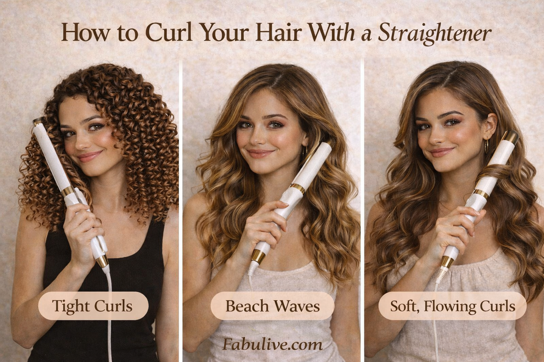 How to Curl Your Hair with a Straightener – The Ultimate Guide