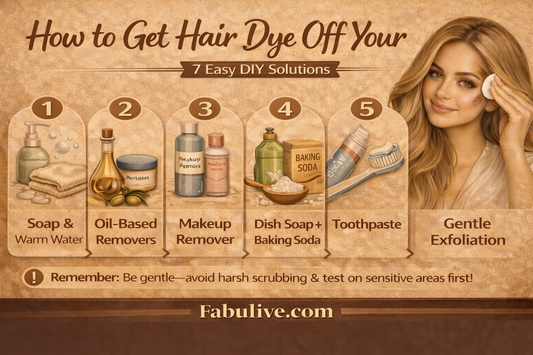 How to Get Hair Dye Off Your Skin: 7 Easy DIY Solutions