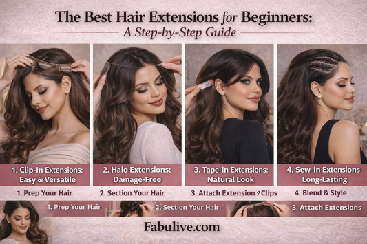 The Best Hair Extensions for Beginners – A Step-by-Step Guide
