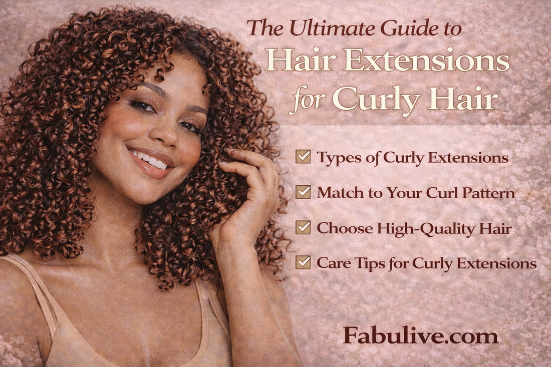 The Ultimate Guide to Hair Extensions for Curly Hair