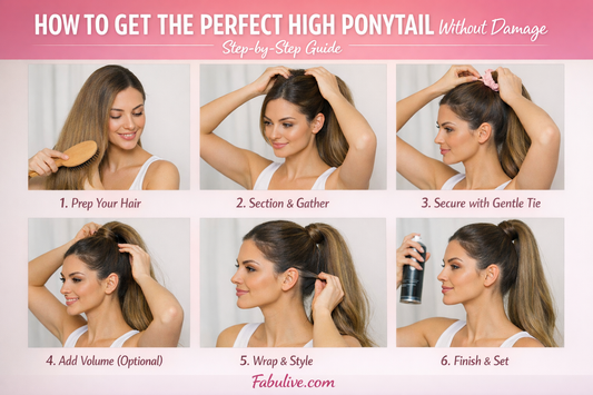How to Get the Perfect High Ponytail Without Damage