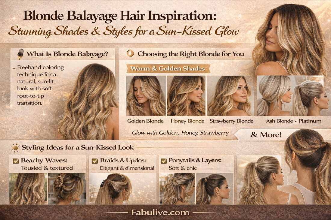 Blonde Balayage Hair Inspiration: Stunning Shades & Styles for a Sun-Kissed Glow