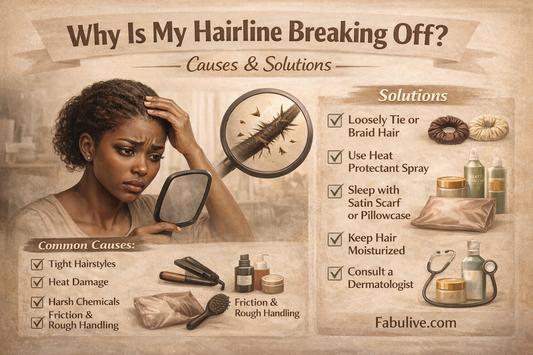 Why is My Hairline Breaking Off? Causes & Solutions