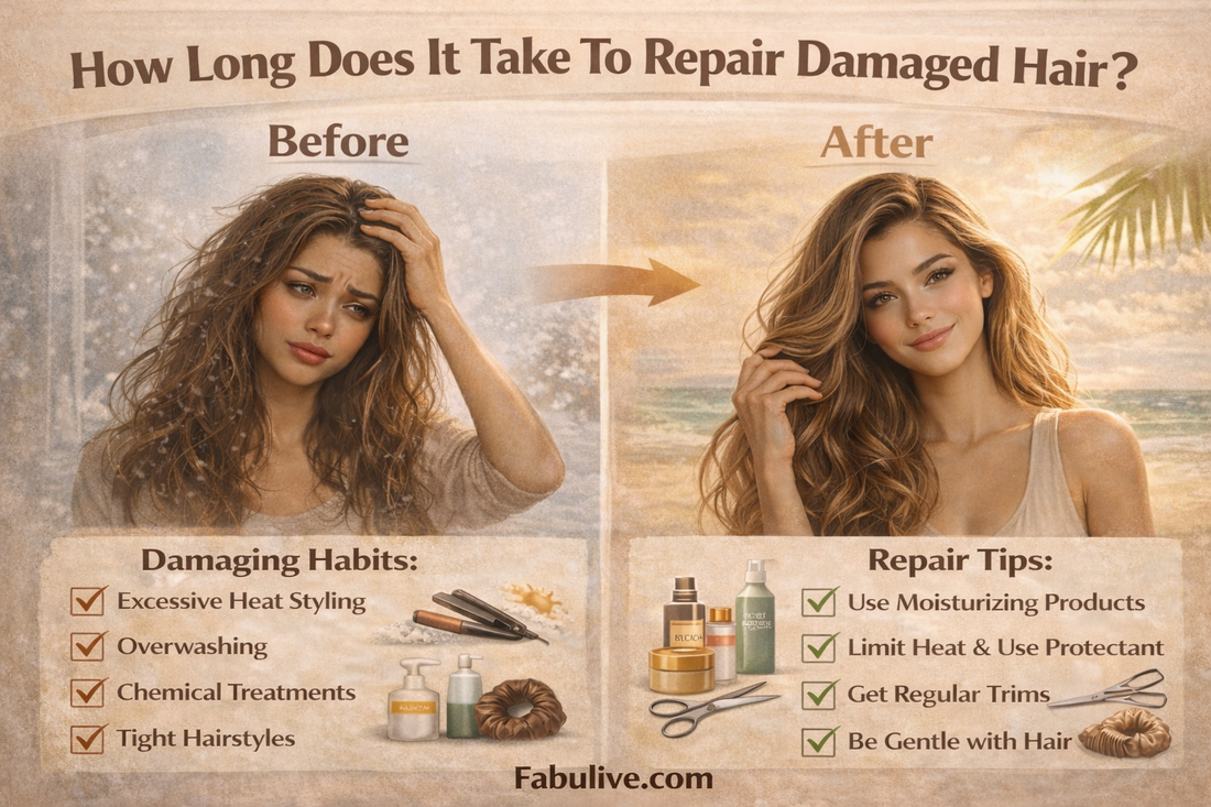 How Long Does It Take to Repair Damaged Hair?