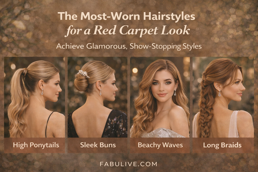 The Best Hairstyles for a Red Carpet Look