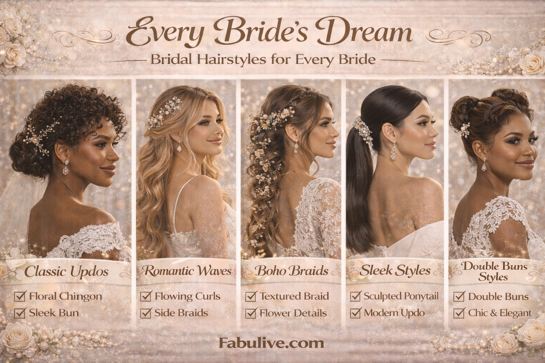 Every Bride's Dream: Bridal Hairstyles for Every Bride