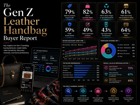 The Gen Z Leather Handbag Buyer Report