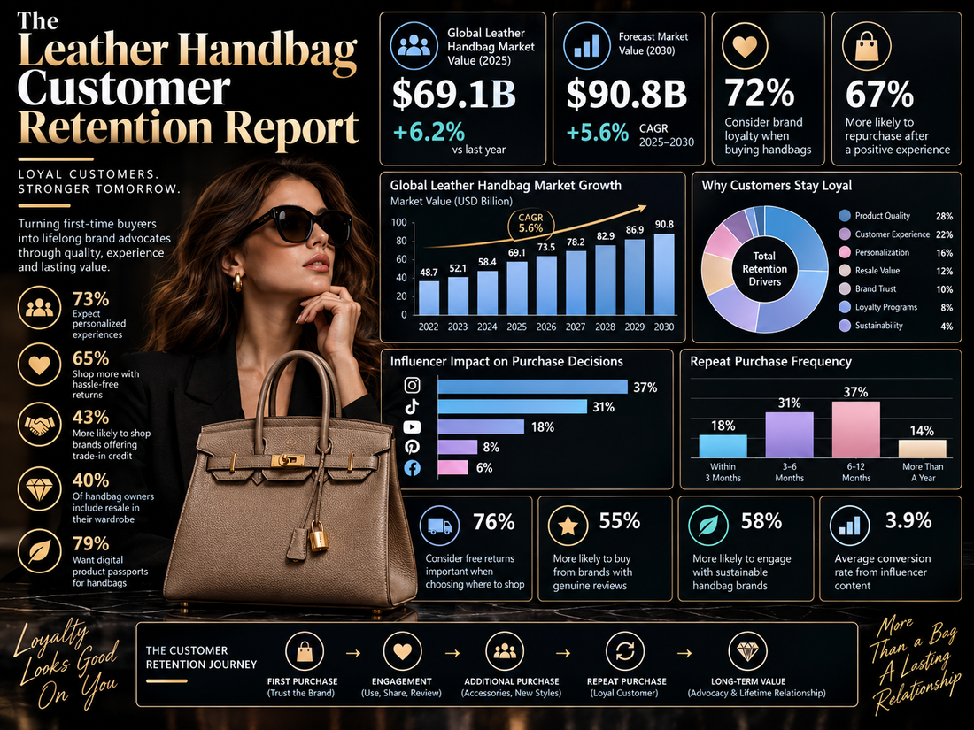 The Leather Handbag Customer Retention Report