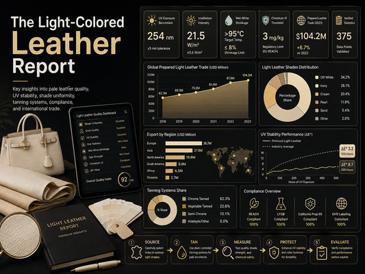 The Light-Colored Leather Report