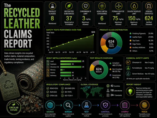 The Recycled Leather Claims Report
