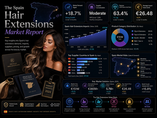 The Spain Hair Extensions Market Report