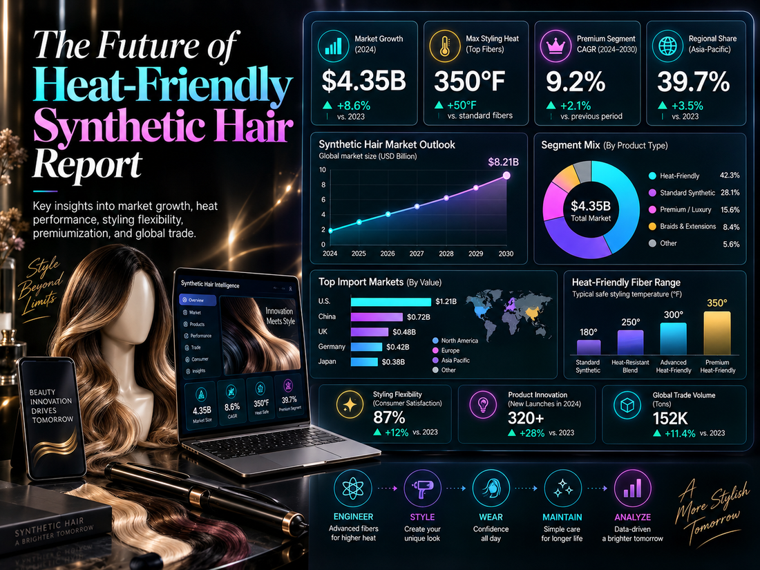 The Future of Heat-Friendly Synthetic Hair Report