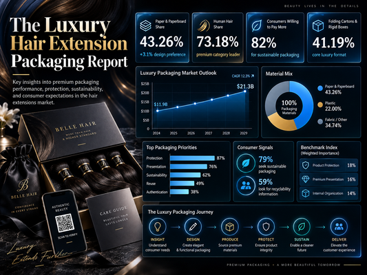 The Luxury Hair Extension Packaging Report